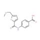 4-[(5-Methoxymethyl-furan-2-carbonyl)-amino]-benzoic acid - chemical structure image