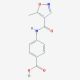 4-[(5-methyl-1,2-oxazole-4-)amido]benzoic acid - chemical structure image