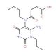 4-[(6-amino-2,4-dioxo-1-propyl-1,2,3,4-tetrahydropyrimidin-5-yl)(butyl)amino]-4-oxobutanoic acid - chemical structure image