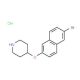 4-[(6-Bromo-2-naphthyl)oxy]piperidine hydrochloride - chemical structure image