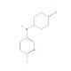 4-[(6-Chloro-3-pyridinyl)amino]cyclohexanone (CAS 1131605-28-1) - chemical structure image