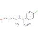 4-[(7-Chloro-4-quinolinyl)amino]-1-pentanol (CAS 10500-64-8) - chemical structure image