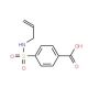 4-[(allylamino)sulfonyl]benzoic acid - chemical structure image