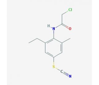 4-[(chloroacetyl)amino]-3-ethyl-5-methylphenyl thiocyanate - chemical structure image