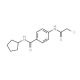 4-[(Chloroacetyl)amino]-N-cyclopentylbenzamide - chemical structure image