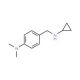 4-[(cyclopropylamino)methyl]-N,N-dimethylaniline - chemical structure image