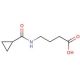 4-[(cyclopropylcarbonyl)amino]butanoic acid - chemical structure image
