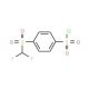 4-[(difluoromethyl)sulfonyl]benzenesulfonyl chloride (CAS 923204-51-7) - chemical structure image