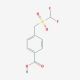 4-{[(difluoromethyl)sulfonyl]methyl}benzoic acid - chemical structure image