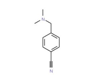 4-[(dimethylamino)methyl]benzonitrile (CAS 35525-86-1) - chemical structure image