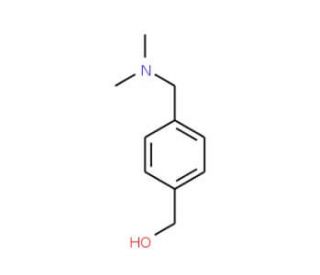 {4-[(dimethylamino)methyl]phenyl}methanol (CAS 13990-98-2) - chemical structure image