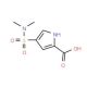 4-[(dimethylamino)sulfonyl]-1H-pyrrole-2-carboxylic acid - chemical structure image