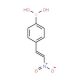 4-[(E)-2-Nitrovinyl]benzeneboronic acid (CAS 216394-04-6) - chemical structure image