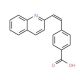 4-[(E)-2-(quinolin-2-yl)ethenyl]benzoic acid - chemical structure image
