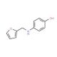 4-[(Furan-2-ylmethyl)-amino]-phenol - chemical structure image
