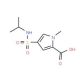 4-[(isopropylamino)sulfonyl]-1-methyl-1H-pyrrole-2-carboxylic acid - chemical structure image