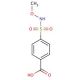 4-[(methoxyamino)sulfonyl]benzoic acid - chemical structure image