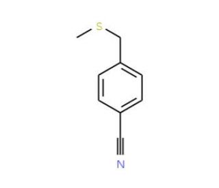 4-[(methylsulfanyl)methyl]benzonitrile - chemical structure image