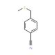 4-[(methylsulfanyl)methyl]benzonitrile - chemical structure image
