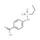 4-[(propylsulfonyl)amino]benzoic acid - chemical structure image