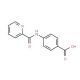 4-[(pyridin-2-ylcarbonyl)amino]benzoic acid - chemical structure image