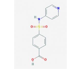 4-[(pyridin-4-ylamino)sulfonyl]benzoic acid (CAS 1016747-04-8) - chemical structure image