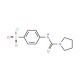 4-[(Pyrrolidine-1-carbonyl)-amino]benzenesulfonyl chloride - chemical structure image