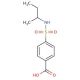 4-[(sec-butylamino)sulfonyl]benzoic acid - chemical structure image