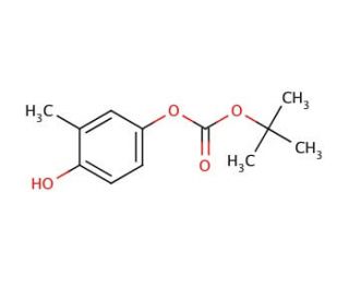 4-[(tert-Butoxycarbonyl)oxy]-2-methylphenol (CAS 457634-20-7) - chemical structure image
