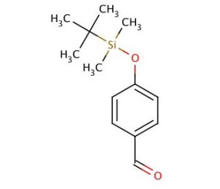 4-[(tert-Butyldimethylsilyl)oxy]benzaldehyde (CAS 120743-99-9) - chemical structure image