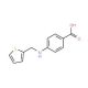 4-[(Thiophen-2-ylmethyl)-amino]-benzoic acid - chemical structure image