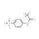 4-[(trifluoroacetyl)amino]benzenesulfonyl chloride - chemical structure image