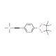 4-[(Trimethylsilyl)ethynyl]phenylboronic acid pinacol ester (CAS 870238-65-6) - chemical structure image