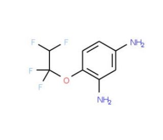 4-(1,1,2,2-Tetrafluoro-ethoxy)-benzene-1,3-diamine (CAS 61988-37-2) - chemical structure image