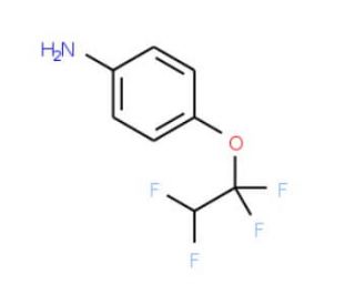 4-(1,1,2,2-Tetrafluoroethoxy)aniline (CAS 713-62-2) - chemical structure image