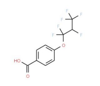 4-(1,1,2,3,3,3-hexafluoropropoxy)benzoic acid - chemical structure image