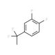 4-(1,1-Difluoroethyl)-1,2-difluorobenzene (CAS 1138445-09-6) - chemical structure image