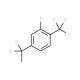 4-(1,1-Difluoroethyl)-2-fluoro-1-(trifluoromethyl)benzene - chemical structure image