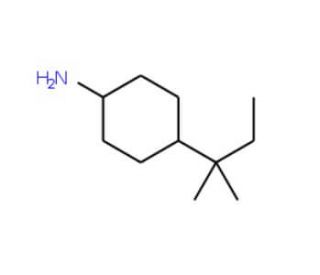 4-(1,1-Dimethylpropyl)cyclohexanamine - chemical structure image
