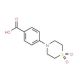 4-(1,1-Dioxo-1lambda~6~,4-thiazinan-4-yl)-benzenecarboxylic acid (CAS 451485-62-4) - chemical structure image