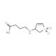 4-(1,1-Dioxo-2,3-dihydro-1H-1lambda*6*-thiophen-3-ylamino)-butyric acid - chemical structure image
