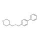4-[([1,1′-Biphenyl]-4-ylmethoxy)methyl]piperidine - chemical structure image