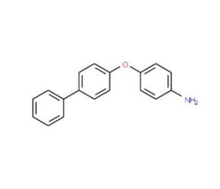 4-([1,1&prime;-Biphenyl]-4-yloxy)aniline - chemical structure image