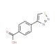 4-(1,2,3-Thiadiazol-4-yl)benzoic acid (CAS 187999-31-1) - chemical structure image