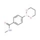 4-(1,3,2-Dioxaborinan-2-yl)-N-methylbenzamide (CAS 957120-71-7) - chemical structure image