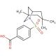 4-(1,3,3-Trimethyl-6-aza-bicyclo[3.2.1]octane-6-sulfonyl)-benzoic acid - chemical structure image