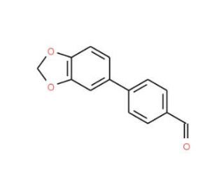 4-(1,3-Benzodioxol-5-yl)benzenecarbaldehyde - chemical structure image