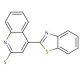 4-(1,3-benzothiazol-2-yl)quinoline-2-thiol - chemical structure image
