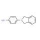 4-(1,3-Dihydro-isoindol-2-yl)-phenylamine - chemical structure image