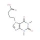 4-(1,3-dimethyl-2,6-dioxo-1,2,3,6-tetrahydro-7H-purin-7-yl)butanoic acid (CAS 52083-48-4) - chemical structure image